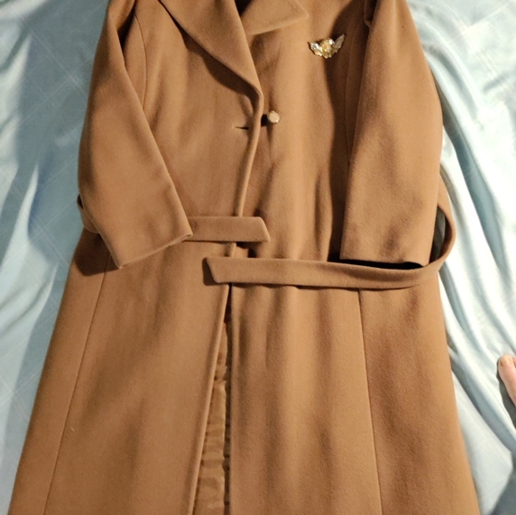 Classic wool coat womens - Picture 5 of 8